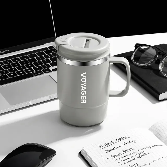 Plastic Shell Stainless Steel Cups