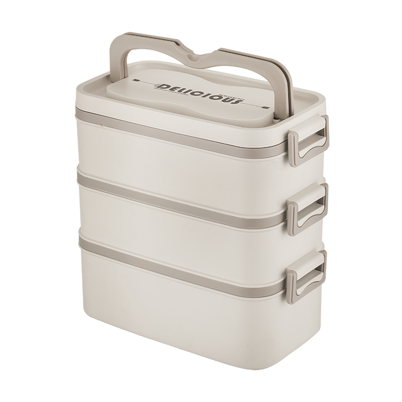 Japanese-Style Stainless Steel Lunch Box, 1–3-Tier
